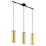 HÄNGELEUCHTE - Goldfarben/Schwarz, KONVENTIONELL, Glas/Metall (72,5/11/110cm) HÄNGELEUCHTE - Goldfarben/Schwarz, KONVENTIONELL, Glas/Metall (72,5/11/110cm)