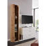 TV DÍL, trámový dub, bílá, barvy dubu - bílá/barvy dubu, Design, kov/dřevo (171,9/202,4/47,5cm) - Ambiente by Hülsta TV DÍL, trámový dub, bílá, barvy dubu - bílá/barvy dubu, Design, kov/dřevo (171,9/202,4/47,5cm) - Ambiente by Hülsta