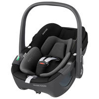 BABYSCHALE Pebble 360 Essential Black   - Schwarz, Basics, Kunststoff/Textil (44/56/67cm) - Maxi-Cosi