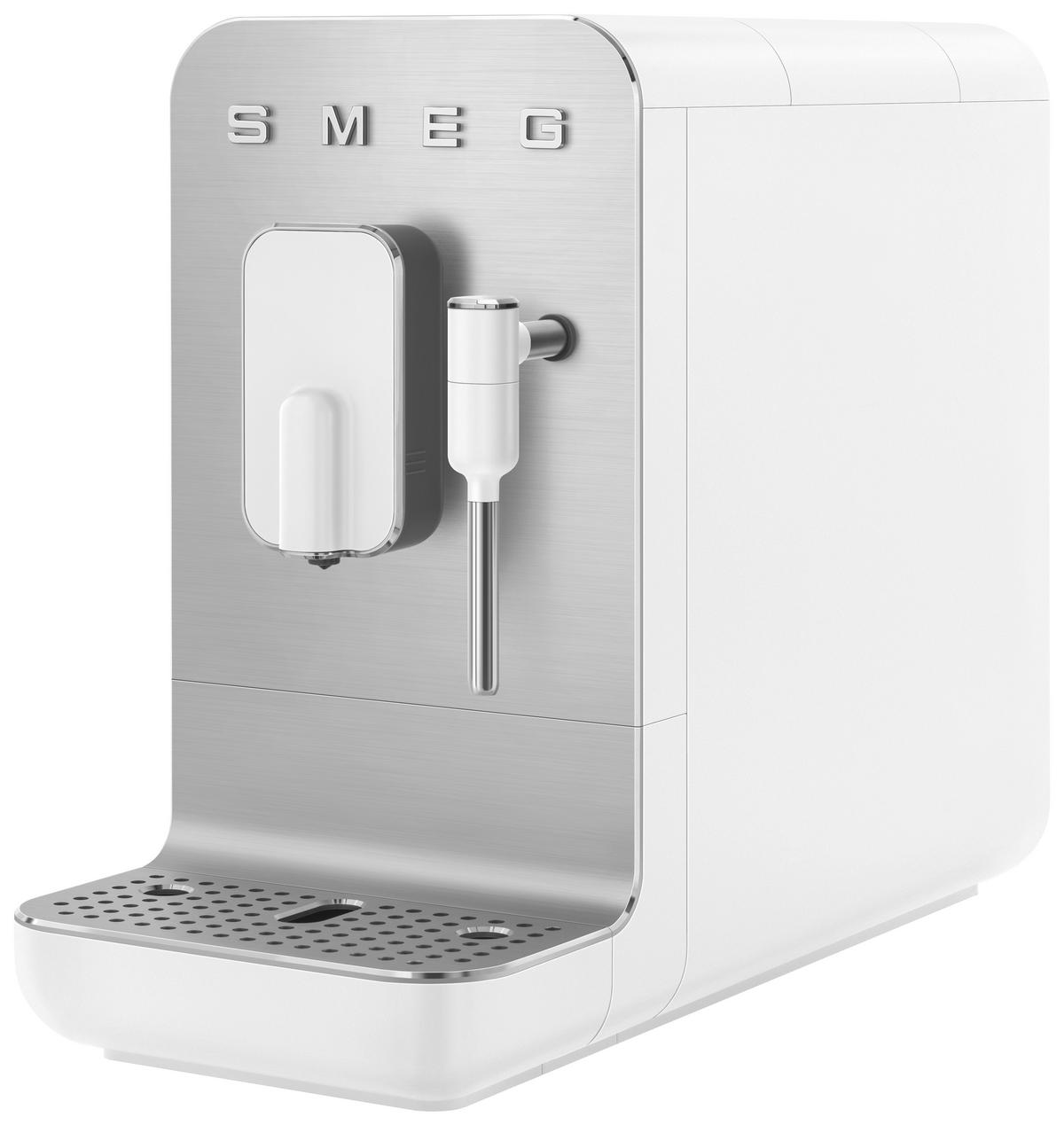 KAFFEEVOLLAUTOMAT 50'S STYLE  - Weiss/Edelstahlfarben, Basics, Kunststoff/Metall (18/33,6/43,3cm) - SMEG