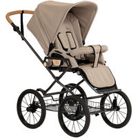 KINDERWAGEN Ida  - Sandfarben/Anthrazit, Basics, Textil/Metall (62/110/110cm) - Naturkind
