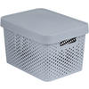 ŠKATLA S POKROVOM INFINITY  36/27/22 cm      - siva, Konvencionalno, umetna masa (36/27/22cm) - Curver