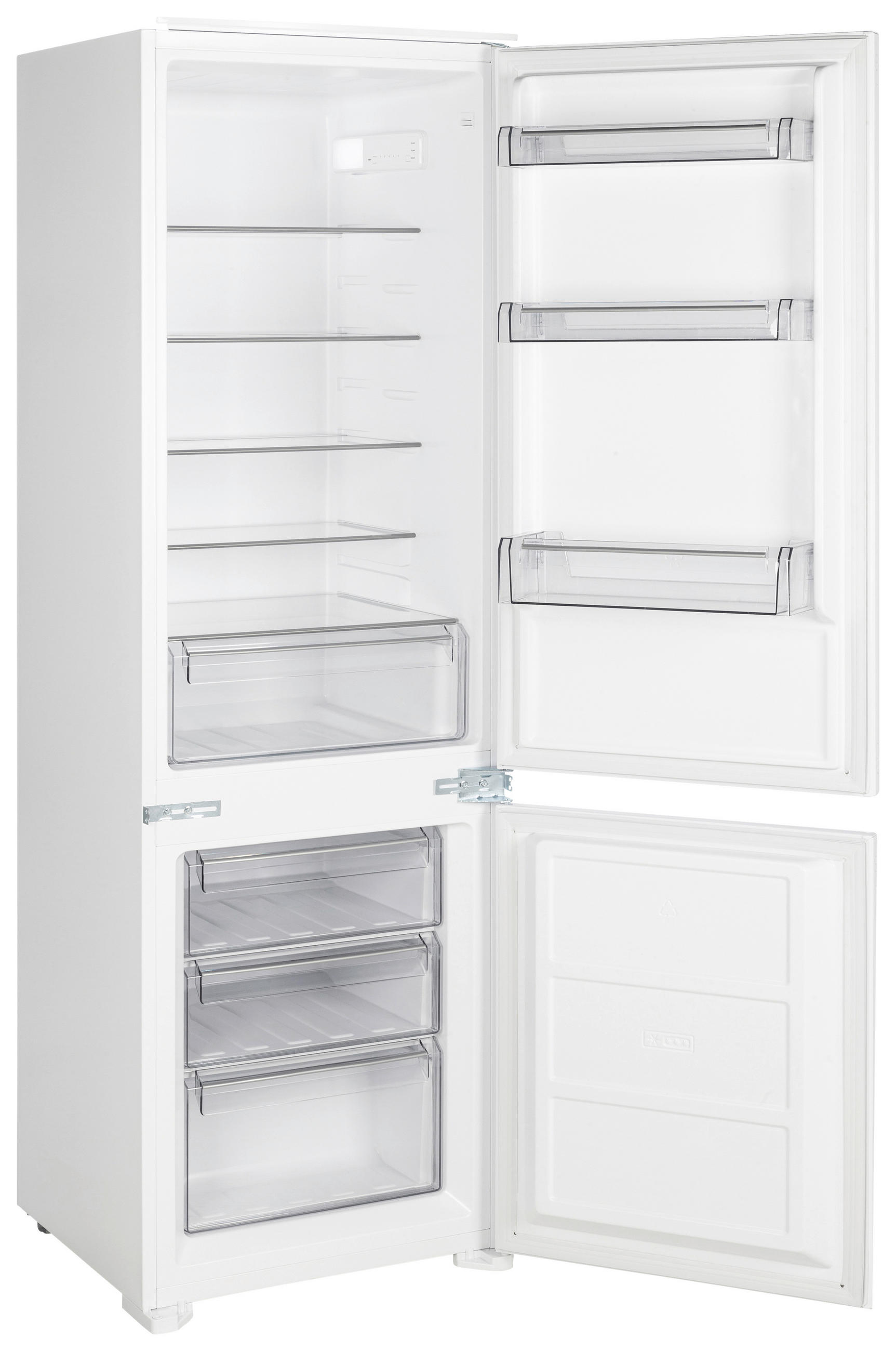 Combină Frigorifică - alb, Basics, plastic/sticlă (54,0/178/54cm) - Mican