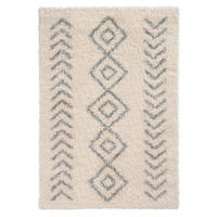 RYAMATTA 120/170 cm ETHNO-SHAGGY  - grå, Basics, textil (120/170cm)