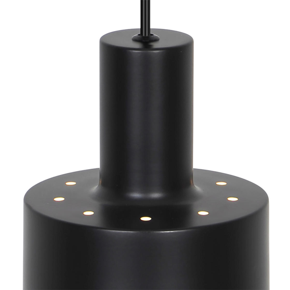 HÄNGELEUCHTE 12,5/14,5 cm   - Schwarz, Design, Metall (12,5/14,5cm) - Nordlux