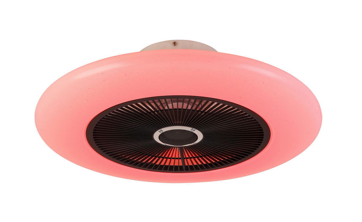 PLAFONSKI VENTILATOR   - providno/bela, Osnovno, metal/plastika (55/17,5cm) - Mican