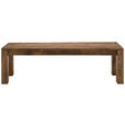 SITZBANK 160/45/40 cm Naturfarben Mangoholz massiv  - Naturfarben, Design, Holz (160/45/40cm) - Carryhome