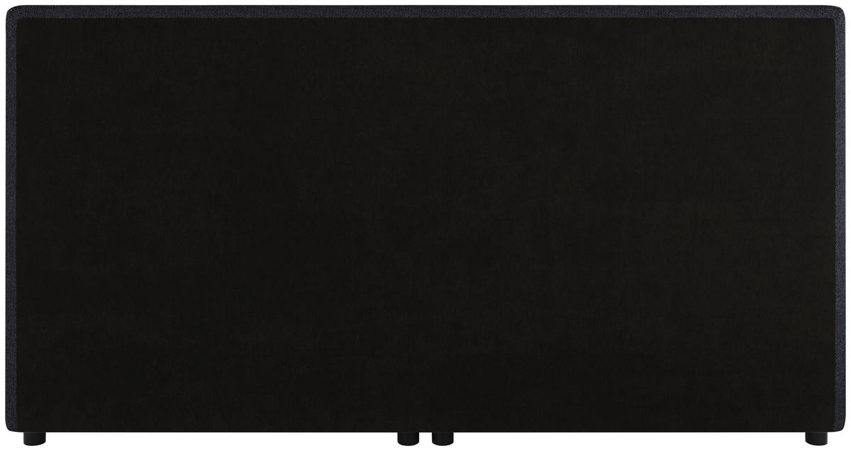 BOXSPRINGBETT 160/200 cm  in Anthrazit  - Anthrazit/Schwarz, MODERN, Karton/Holz (160/200cm) - MID.YOU