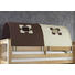TUNNELSET - Beige/Braun, Design, Textil (180/13/16cm) TUNNELSET - Beige/Braun, Design, Textil (180/13/16cm)