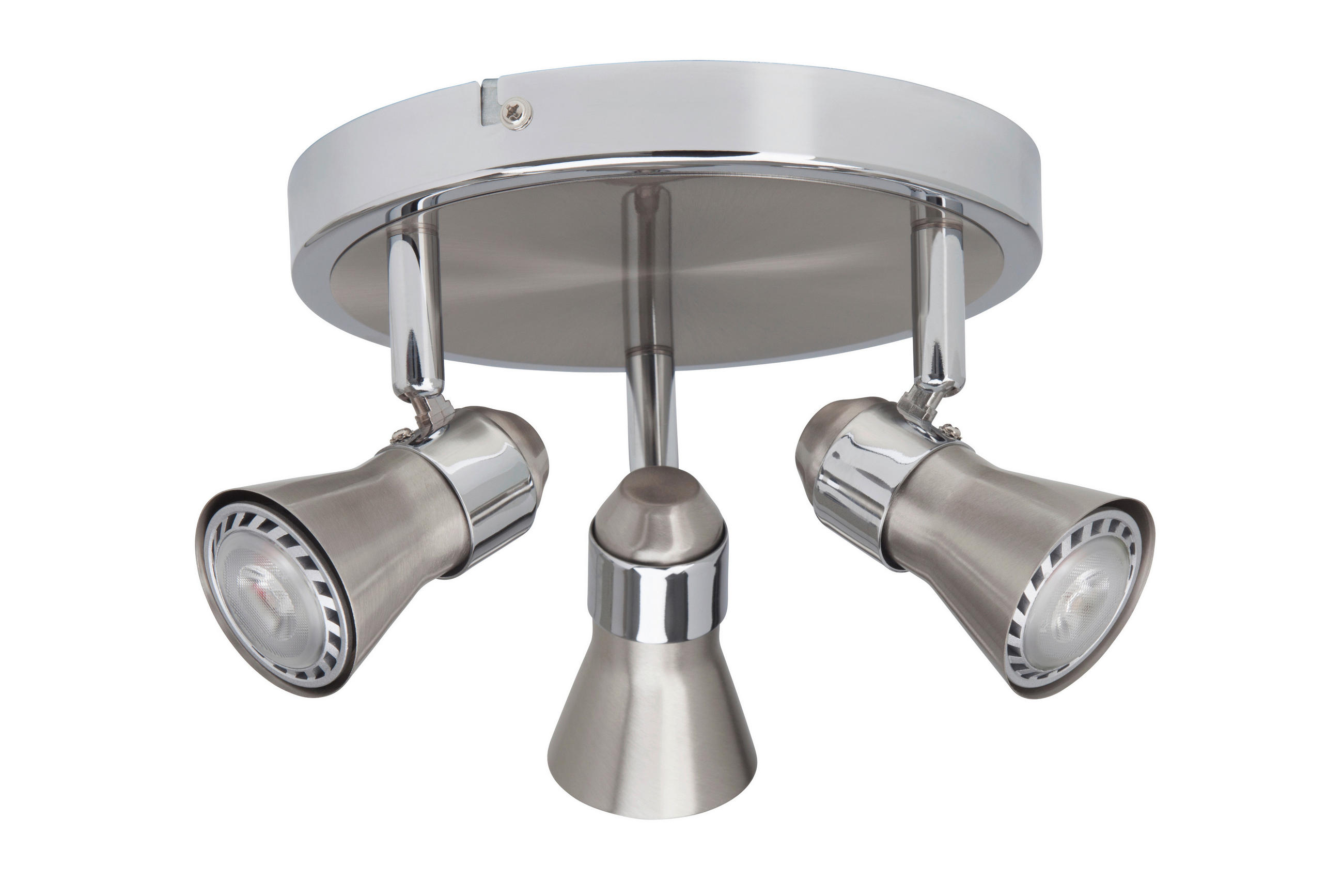 LED-DECKENSTRAHLER - Chromfarben, Basics, Metall (18/13,5cm) - Brilliant