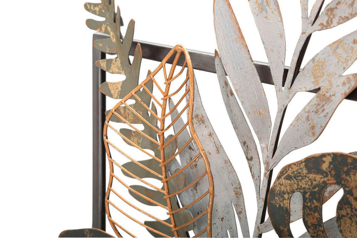 WANDDEKO  54/62.9/2.46 cm   - Basics, Holzwerkstoff/Metall (54/62.9/2.46cm)