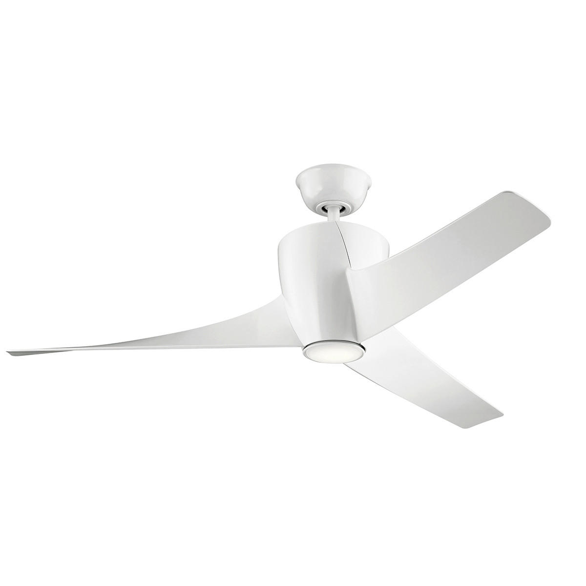 TAKFLÄKT Elstead Phree 142/41 cm  - vit, Design, metall/plast (142/41cm) - Elstead Lighting