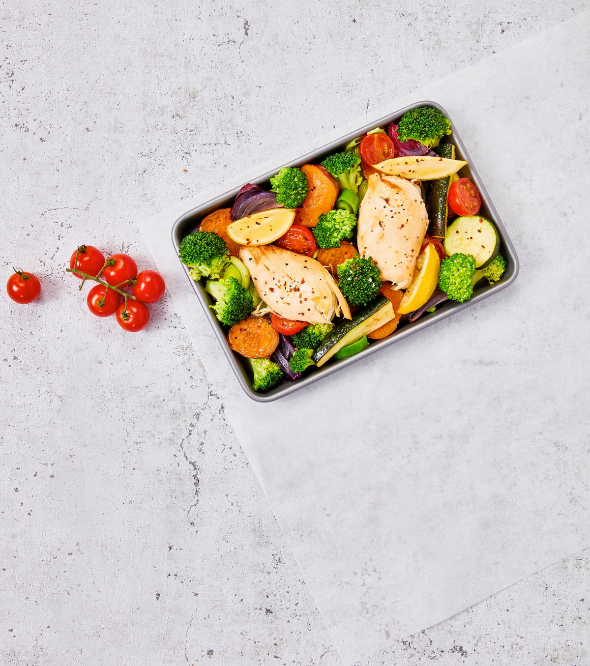 BACKBLECH - Silberfarben, KONVENTIONELL, Metall (25/17/2,5cm) - Birkmann