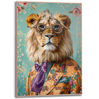 BILD 50/70 cm  - Orange, Trend, Holzwerkstoff (50/70cm) - Reinders!