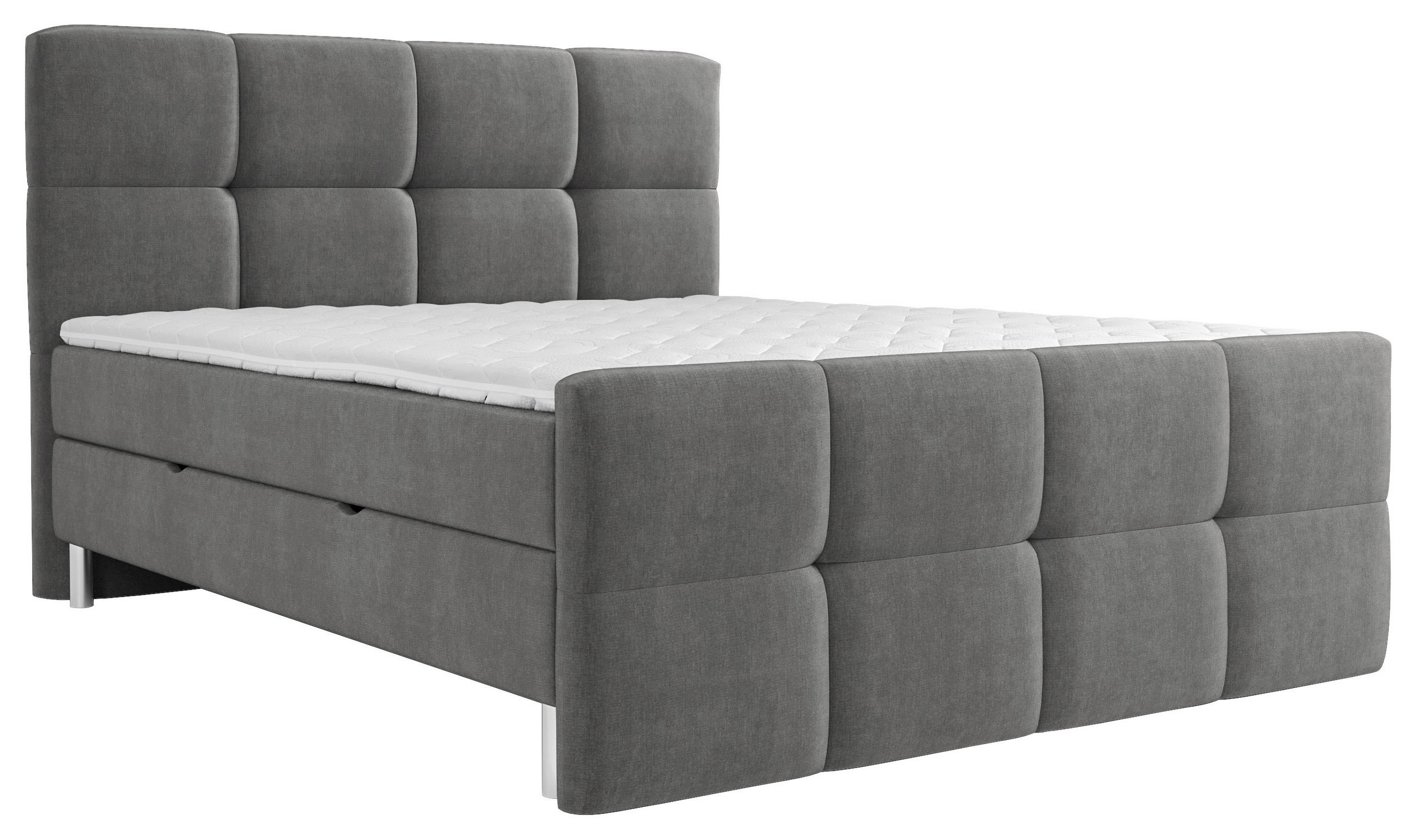 Esposa Boxbett Grau 180x200 cm