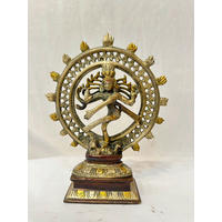 SZOBOR - aranyszínű/bronzszínű, Lifestyle, fém (16/6/21cm) - Ambia Home