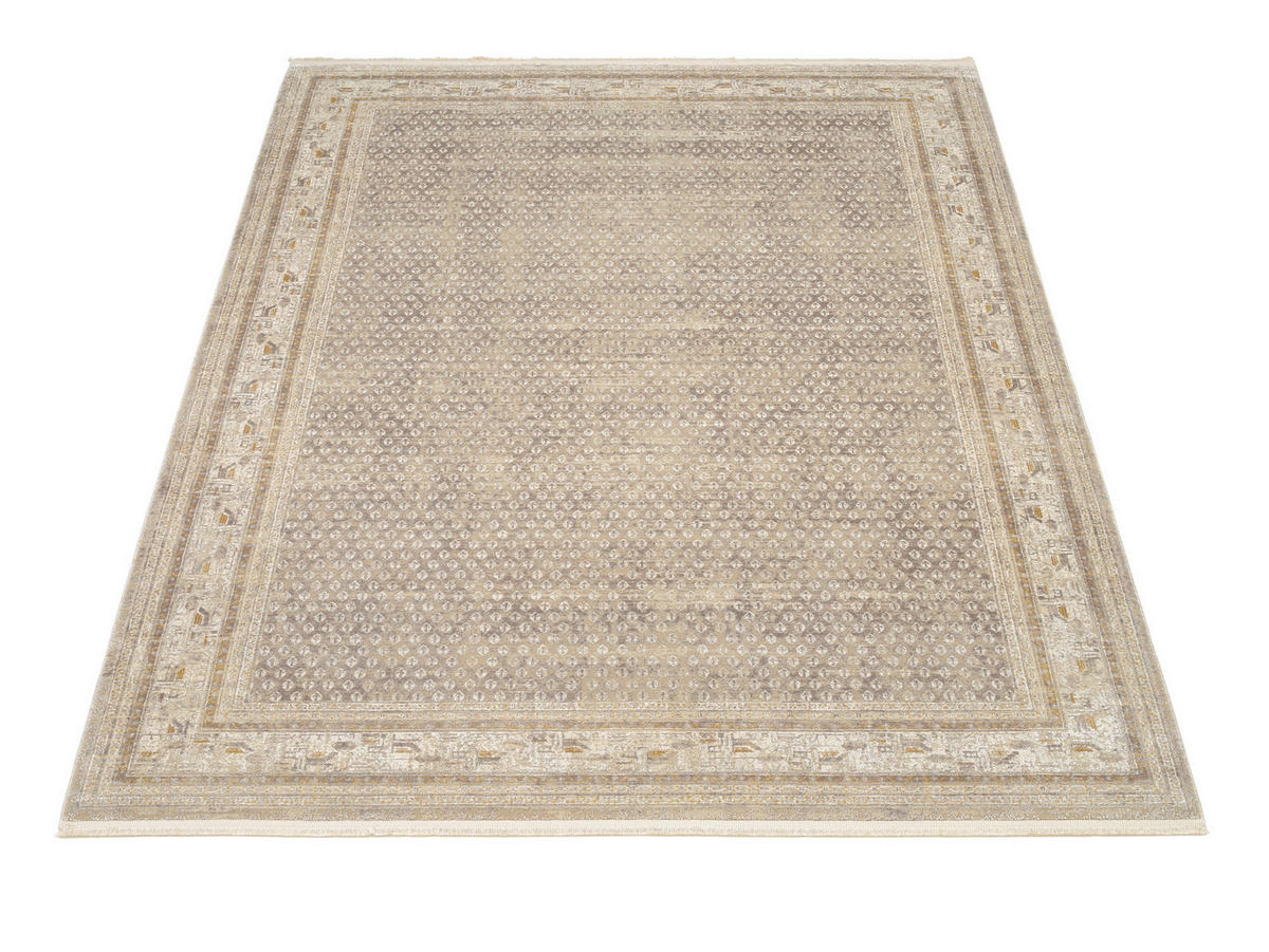 WEBTEPPICH 200/290 cm Monza Goldfarben, Beige  - Beige/Goldfarben, KONVENTIONELL, Textil (200/290cm) - Dieter Knoll