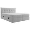 BOXBETT 180/200 cm  in Grau  - Schwarz/Grau, MODERN, Holz/Holzwerkstoff (180/200cm) - Boxxx