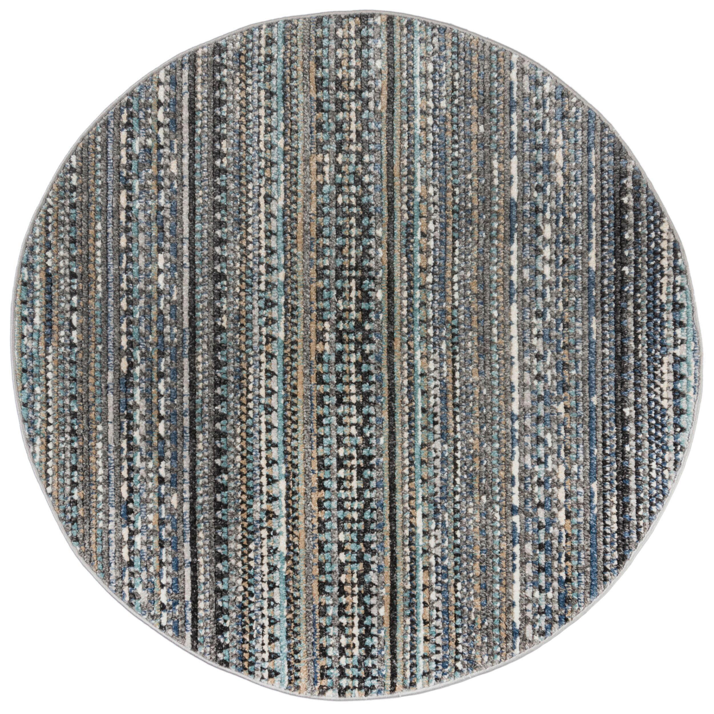 FLACHWEBETEPPICH 140 cm Santiago Blau  - Blau, Basics, Textil (140cm) - Xora