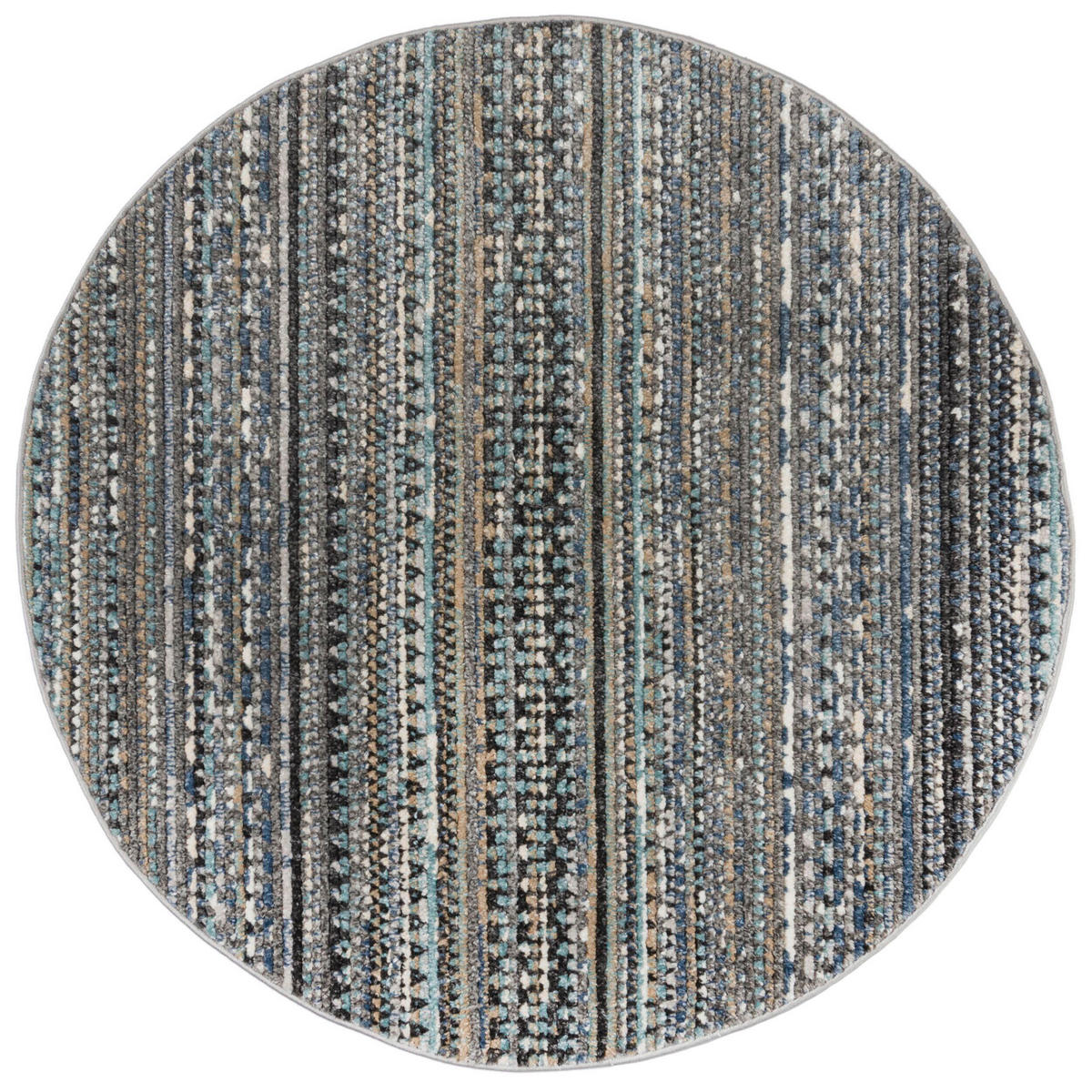 FLACHWEBETEPPICH 140 cm Santiago Blau  - Blau, Basics, Textil (140cm) - Xora