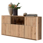 SIDEBOARD Buchefarben  150/85/40 cm  - Buchefarben, KONVENTIONELL, Glas/Holzwerkstoff (150/85/40cm) - Venda