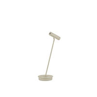 LED-TISCHLEUCHTE Tom Pro 15.8/47.5 cm   - Sandfarben, MODERN, Metall (15.8/47.5cm) - Hell