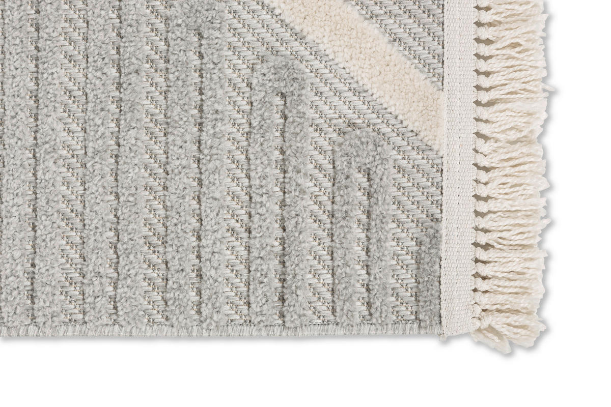 WEBTEPPICH 160/230 cm Summer Grau  - Grau, Basics, Kunststoff/Textil (160/230cm) - Schöner Wohnen