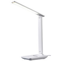 LED LAMPA ZA RADNI STO Timezone  - bela, Osnovno, plastika (35cm) - Novel