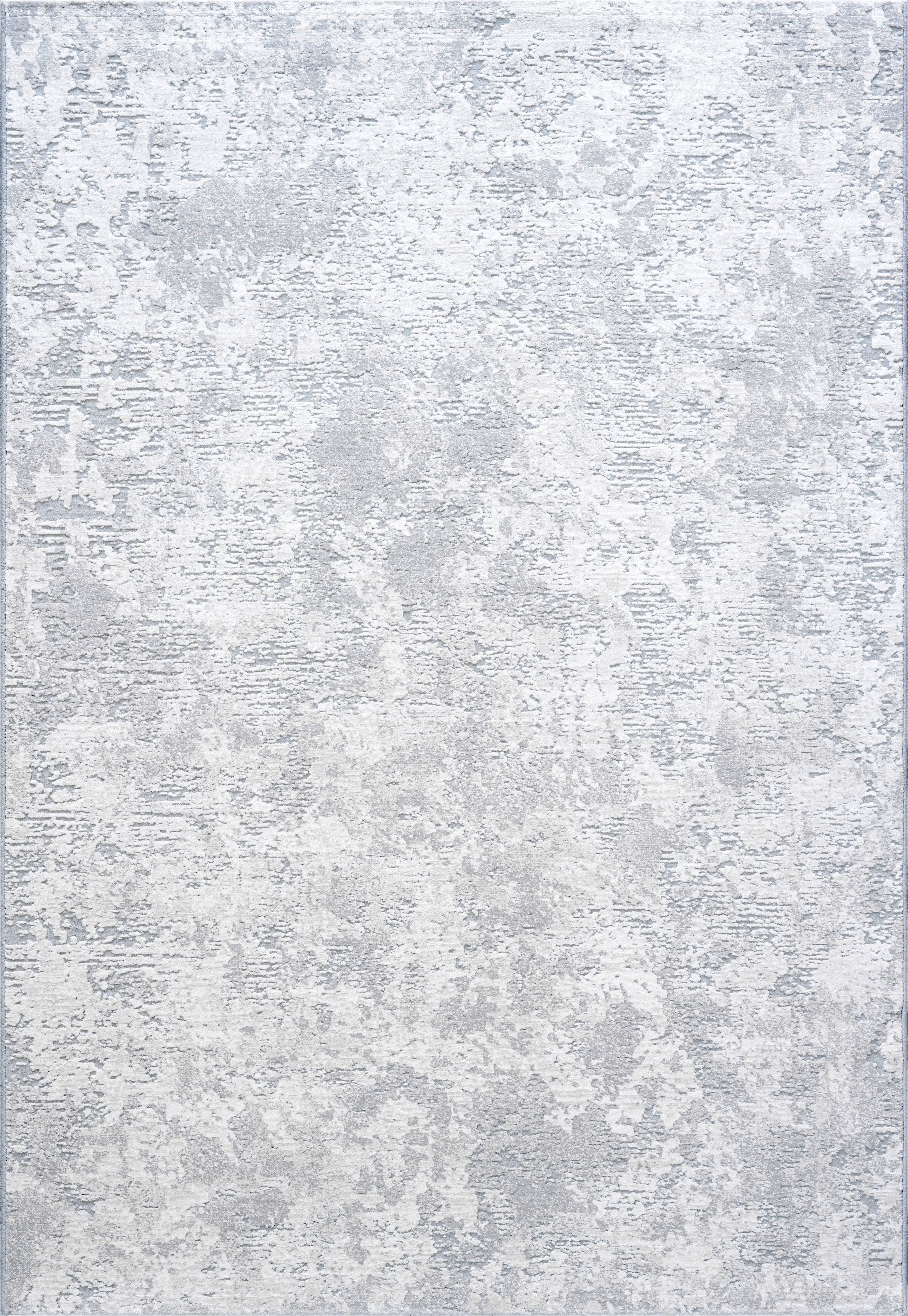 WEBTEPPICH  80/150 cm  Grau, Silberfarben, Hellgrau   - Silberfarben/Hellgrau, Design, Textil (80/150cm) - Novel