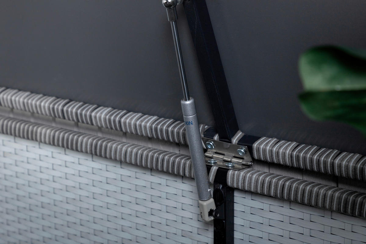 KUDDBOX - grå, Klassisk, plast (130/61/60cm) - Gardenson