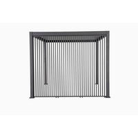 LAMELLENTEIL DELUXE/CLASSIC 123/240/10 cm   - Anthrazit, MODERN, Metall (123/240/10cm) - Gardenson