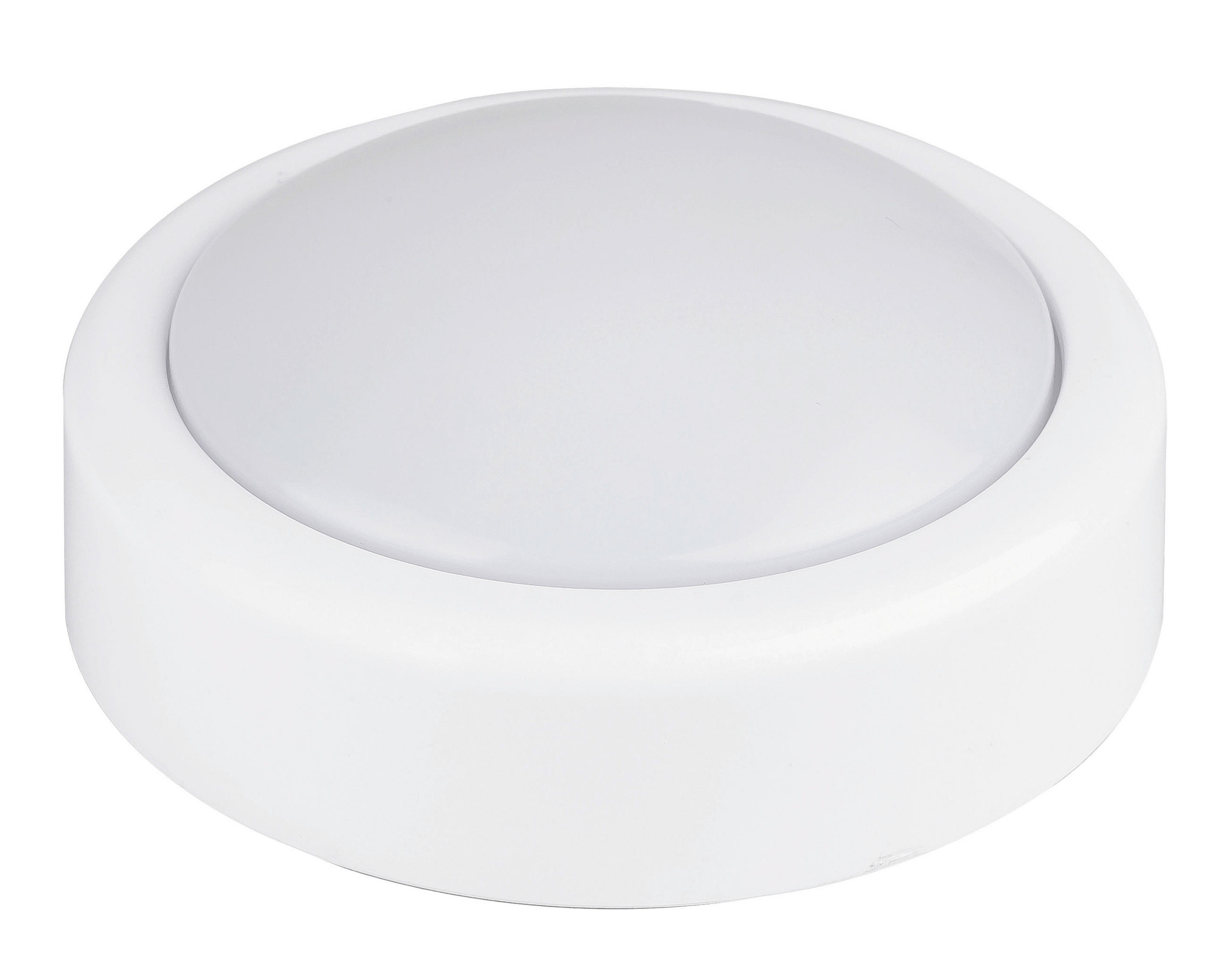 UKRASNA LED LAMPA - bela, Konvencionalno, plastika (10cm)