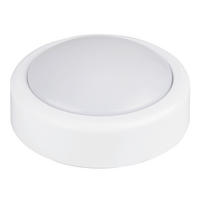 UKRASNA LED LAMPA - bela, Konvencionalno, plastika (10cm)