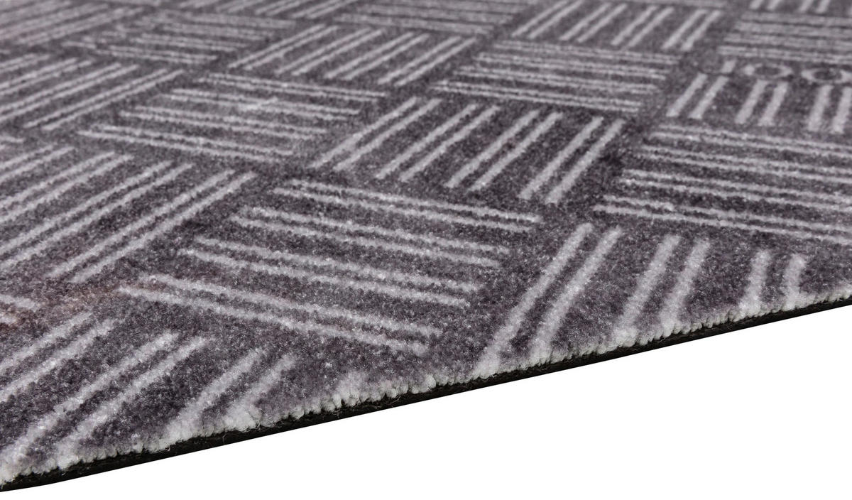 FUSSMATTE - Grau, Design, Kunststoff (50/70cm) - Joop!