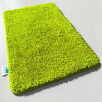 BADEMATTE SKY Hellgrün 70/120 cm  - Hellgrün, Basics, Kunststoff/Textil (70/120cm) - Floordirekt