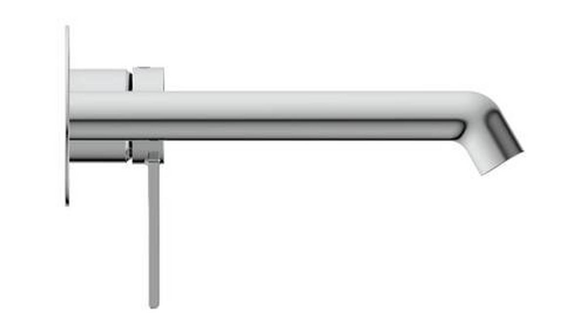 WASCHTISCHARMATUR 20/8/27 cm  - Chromfarben, Basics, Metall (20/8/27cm) - Schütte