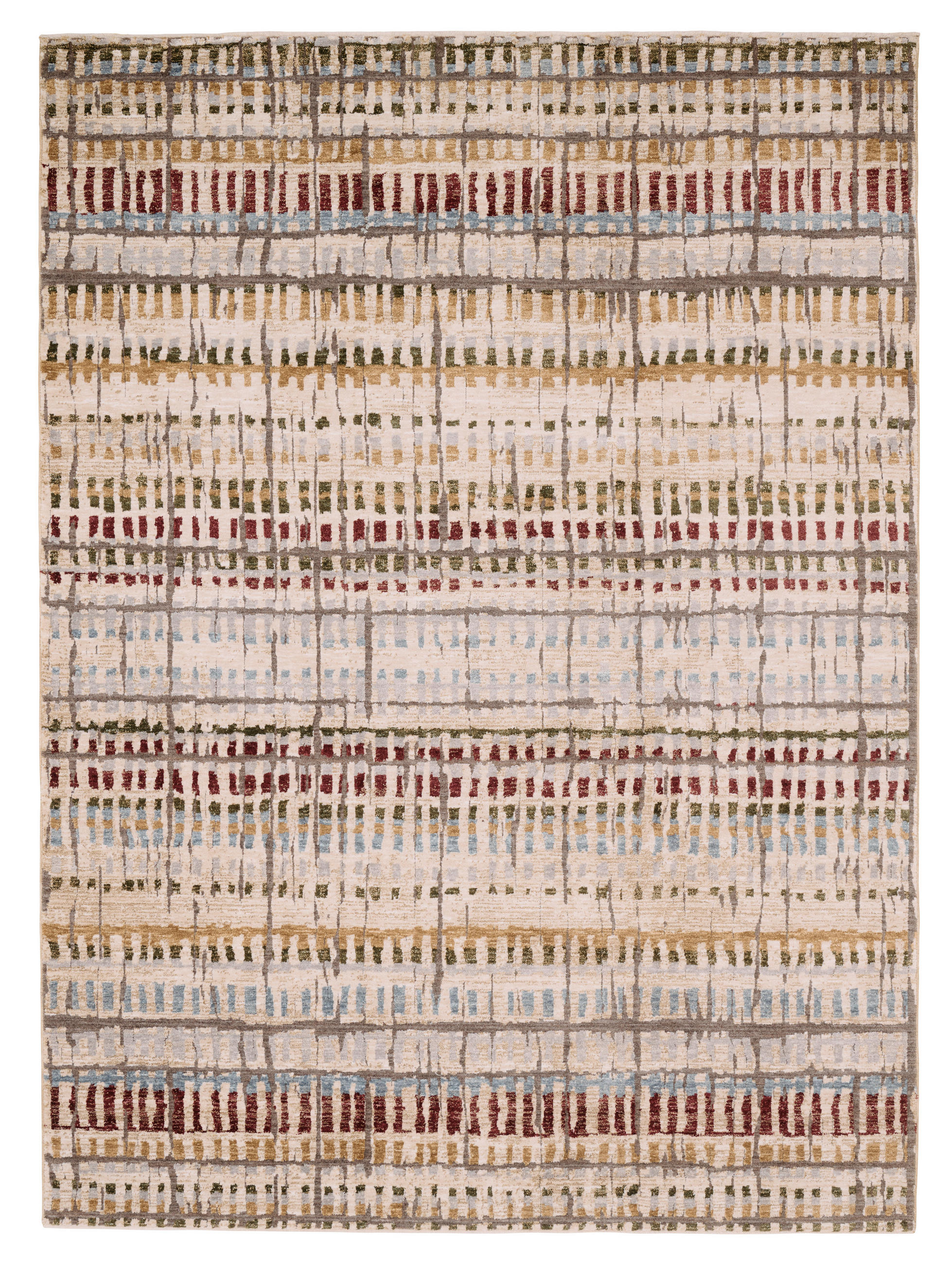 WEBTEPPICH 130/190 cm Anthrazit, Creme  - Anthrazit/Creme, LIFESTYLE, Textil (130/190cm) - Novel