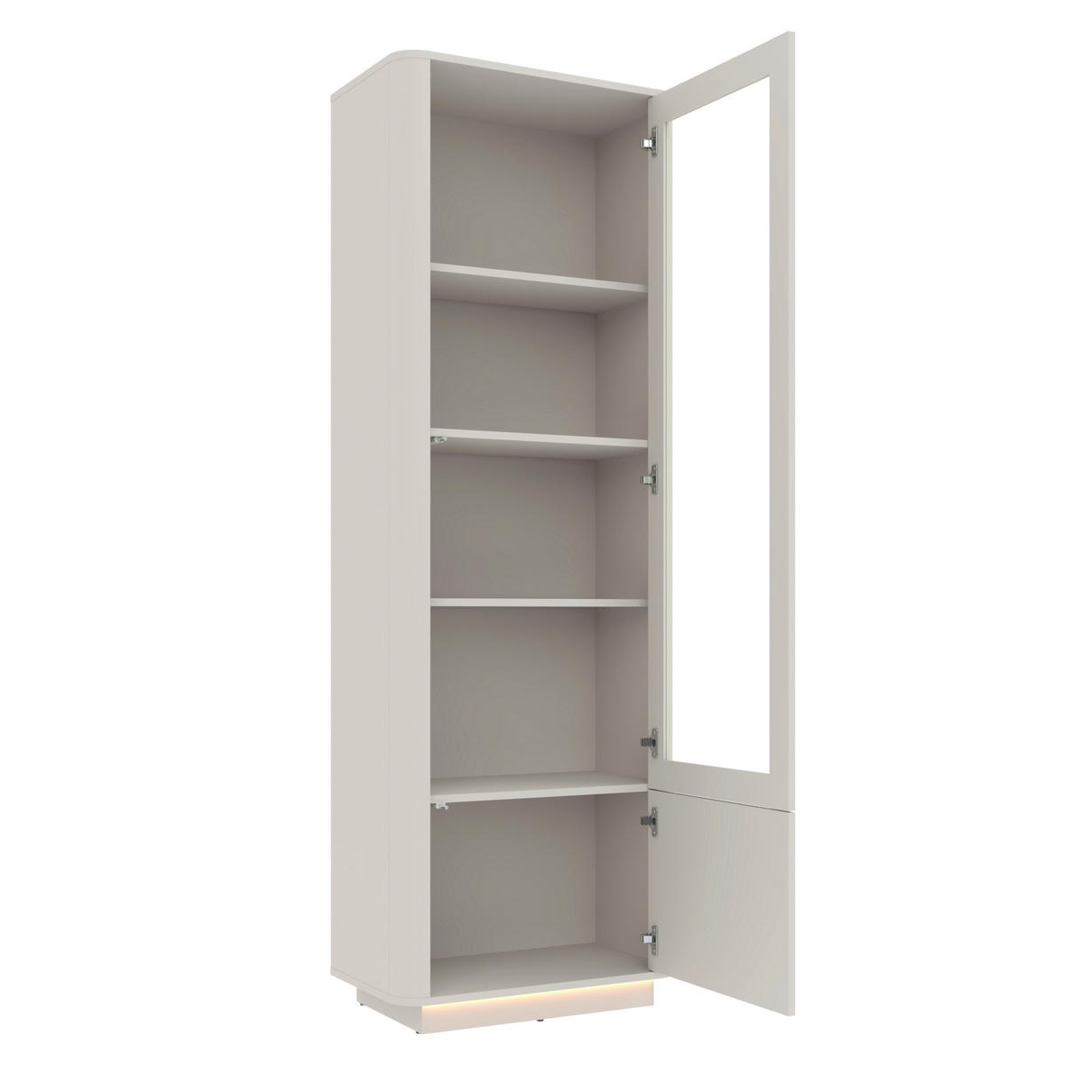 VITRINE  in Kaschmir  - Kaschmir, Design, Holzwerkstoff (200,5/67/40cm) - MID.YOU