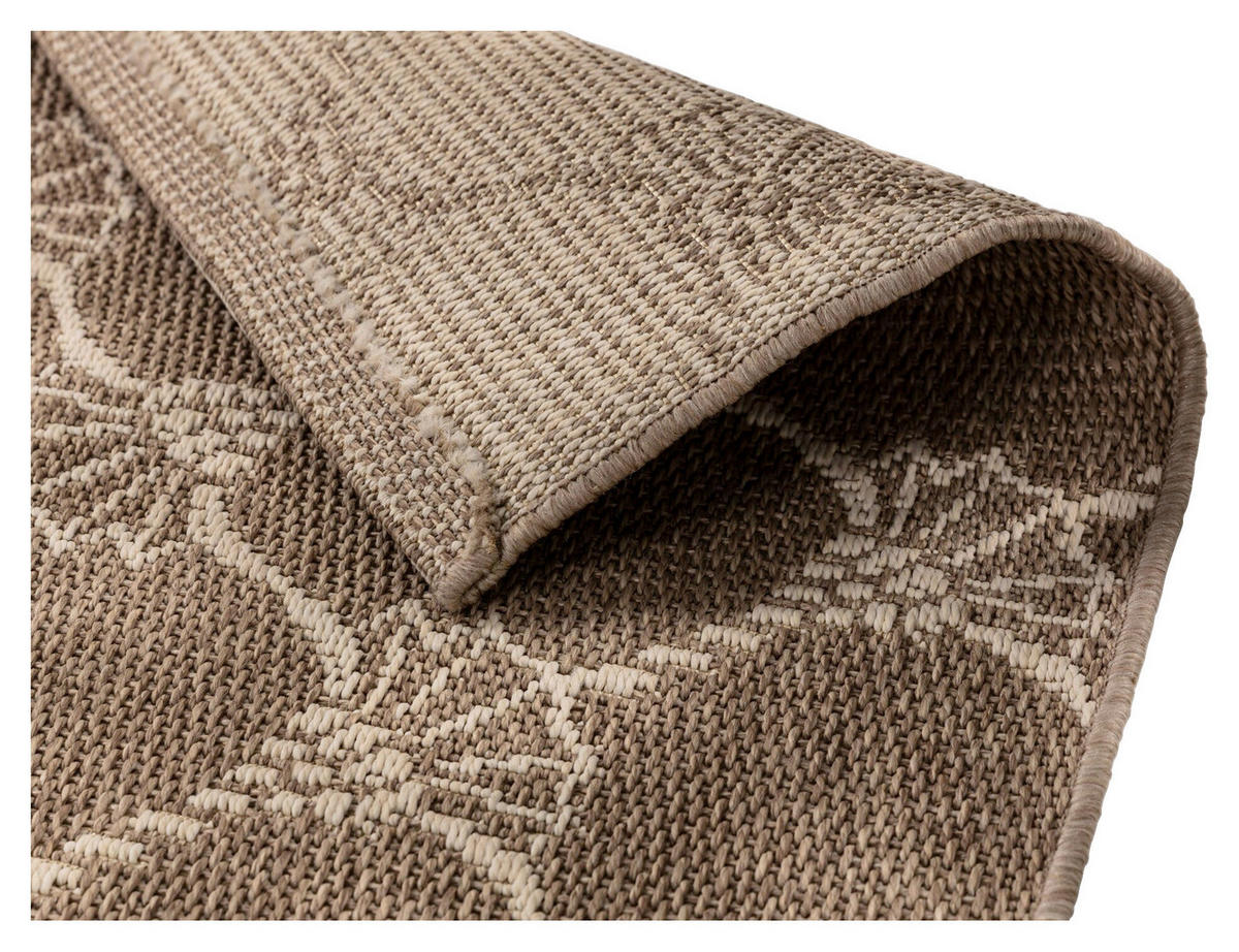 TAPIS D'EXTÉRIEUR 160/230 cm Cornflower  - Naturfarben, Konventionell, Textil (160/230cm) - Joop!