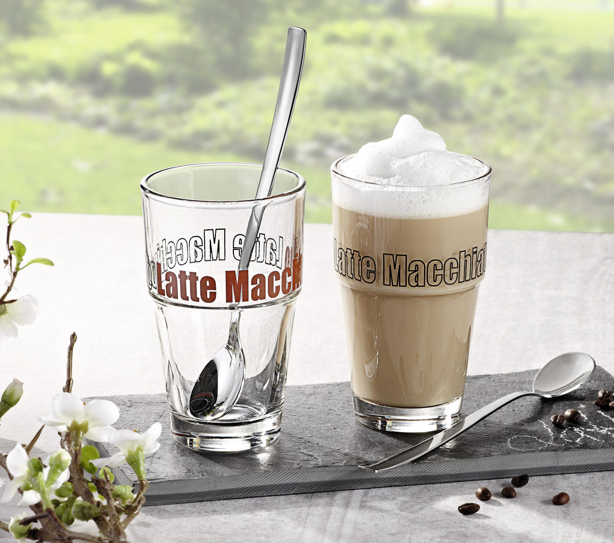 Leonardo 2 Latte Macchiato Becher 4-teilig jetzt nur online  