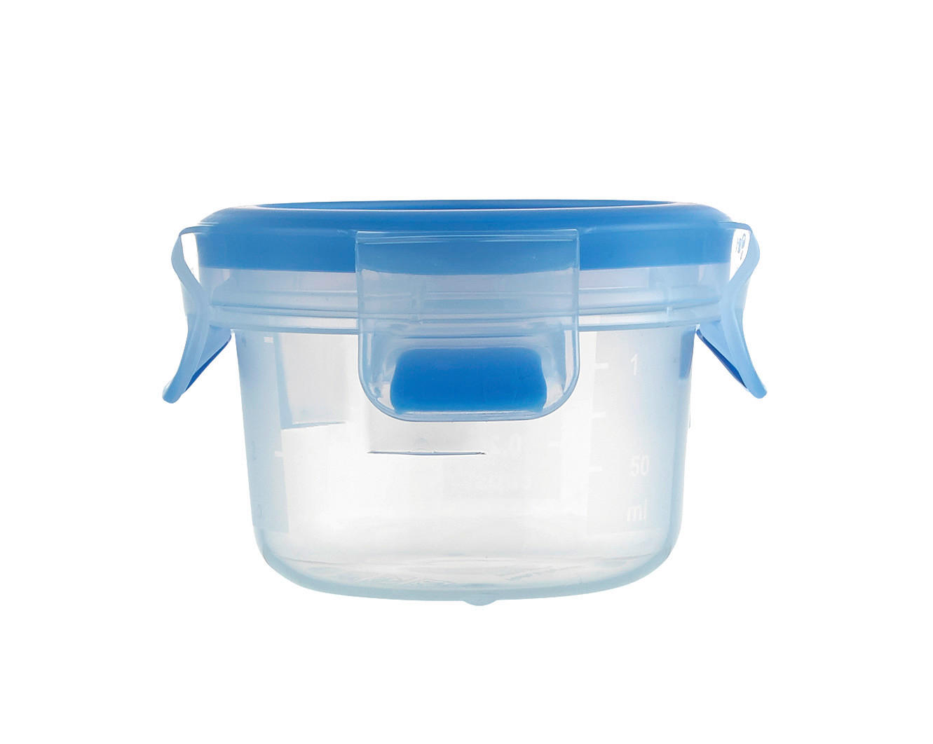FRISCHHALTEDOSE CLIP & CLOSE 0,15 L - Blau/Transparent, Basics, Kunststoff (9.2/9.2/5.9cm) - Emsa