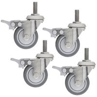 MÖBELROLLEN - Grau, Basics, Kunststoff/Metall (15/6/25cm) - Doppler