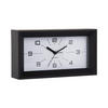WANDUHR  Schwarz  - Schwarz, Basics, Kunststoff (20/11/6cm) - Karlsson
