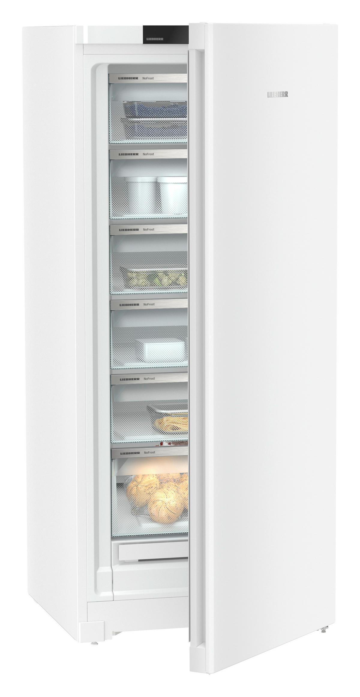 GEFRIERSCHRANK FNc 7026  - Weiß, Basics, Metall (69,7/165,5/76cm) - Liebherr