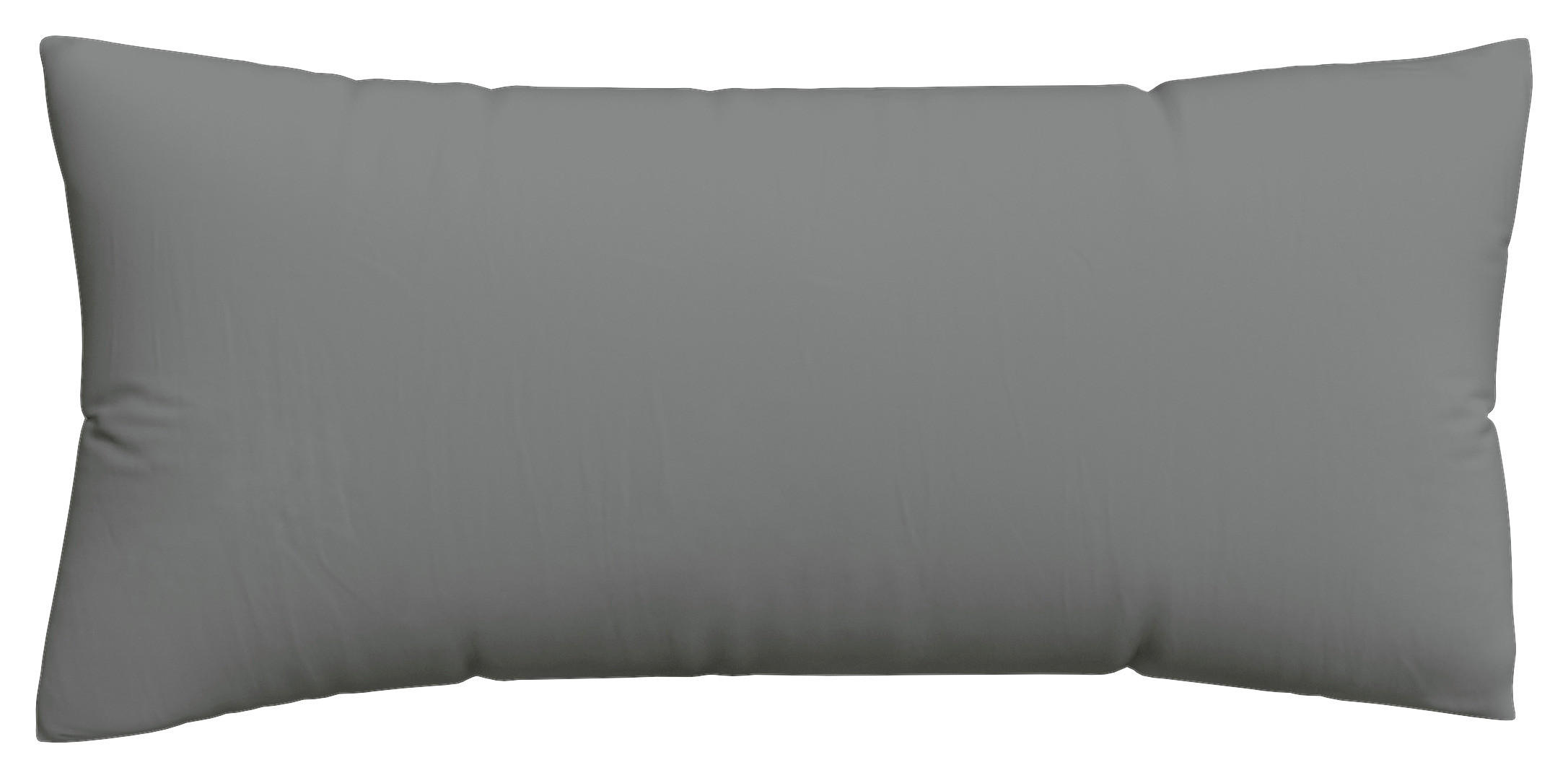 Schlafgut Kopfkissenbezug Easy Jersey Grau 40x80 cm