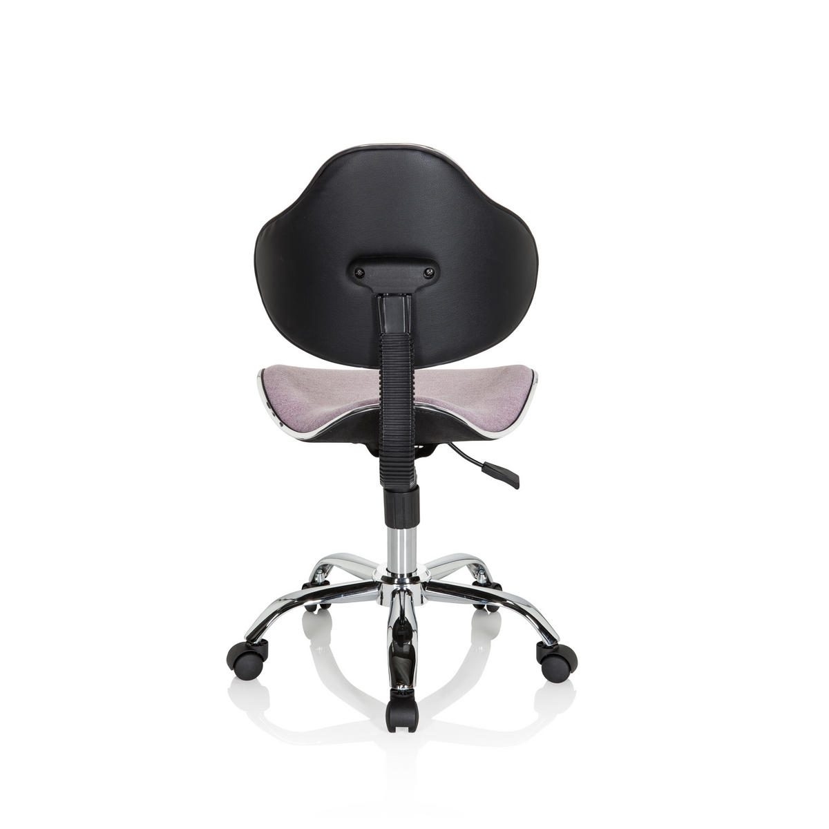 OTOČNÁ ŽIDLE PRO MLÁDEŽ, růžová - růžová, Basics, plast (47/87-98/49cm) - MID.YOU