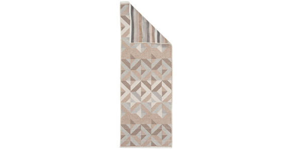 LÄUFER 80/250 cm Olivia Grau, Beige - Beige/Grau, LIFESTYLE, Textil (80/250cm) - Novel