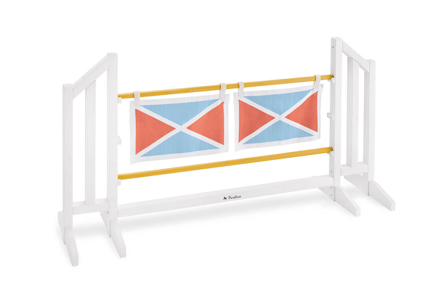 HINDERNISPARCOUR STORMY Blau, Gelb, Rot  - Blau/Gelb, Basics, Holz (119/62/34cm) - Pinolino