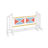 HINDERNISPARCOUR STORMY Blau, Gelb, Rot  - Blau/Gelb, Basics, Holz (119/62/34cm) - Pinolino