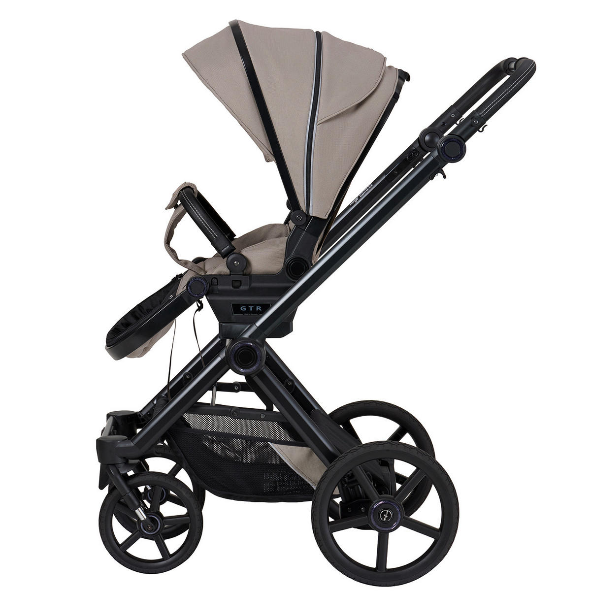 KINDERWAGENSET IVY GTR Outdoor HB  - Karamell/Schwarz, Basics, Textil/Metall (94/58/119cm) - Hartan